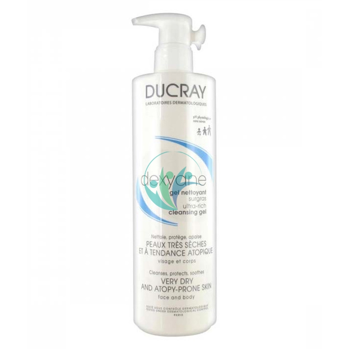 Ducray Linea Dexyane Pelli Atopiche Gel Detergente Delicato Lenitivo Corpo 400ml