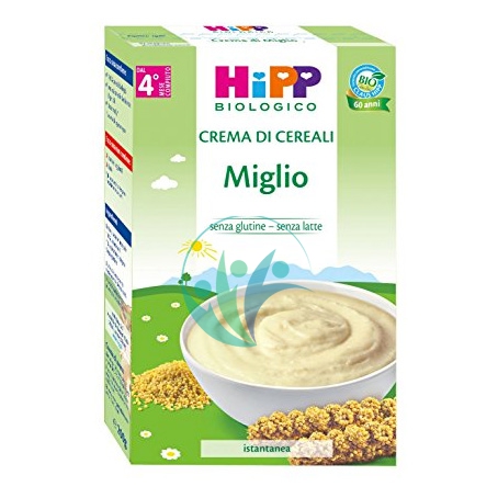 HiPP Linea Svezzamento Bio Crema di Cereali Miglio Vitamina B1 da 4 Mesi 200 g