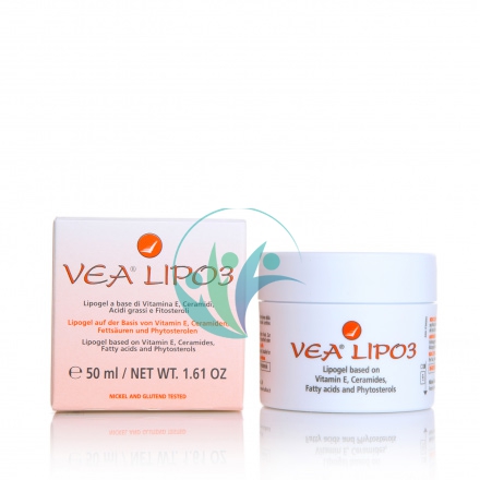 VEA Linea Pelli Sensibili Lipo3 Vitamina E Lipogel Idratante Rigenerante 50 ml