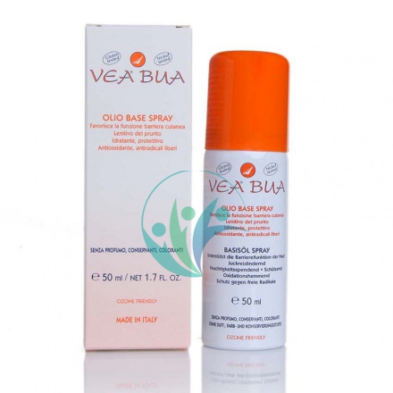 VEA Linea Pelli Sensibili BUA Olio Base Spray Lenitivo Protettivo Idratante 50ml
