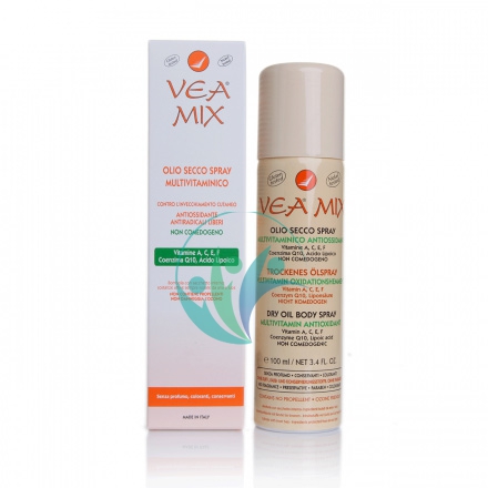 VEA Linea Pelli Sensibili Olio Mix Secco SprayVitamina E Pura Nebulizzata 100ml