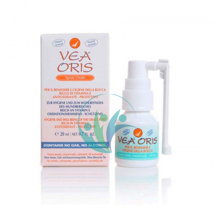 VEA Linea Pelli Sensibili Oris Spray Protettivo Antiossidante Mucosa Orale 20 ml