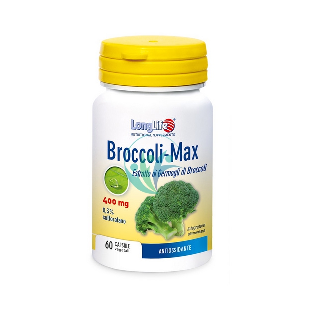 Long Life Linea Vitamine e Minerali Broccoli Max Integratore 60 Capsule
