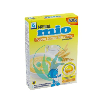 Nestl Linea Alimentazione Neonati e Bambini Mio Pappa Lattea Biscottata 500 g