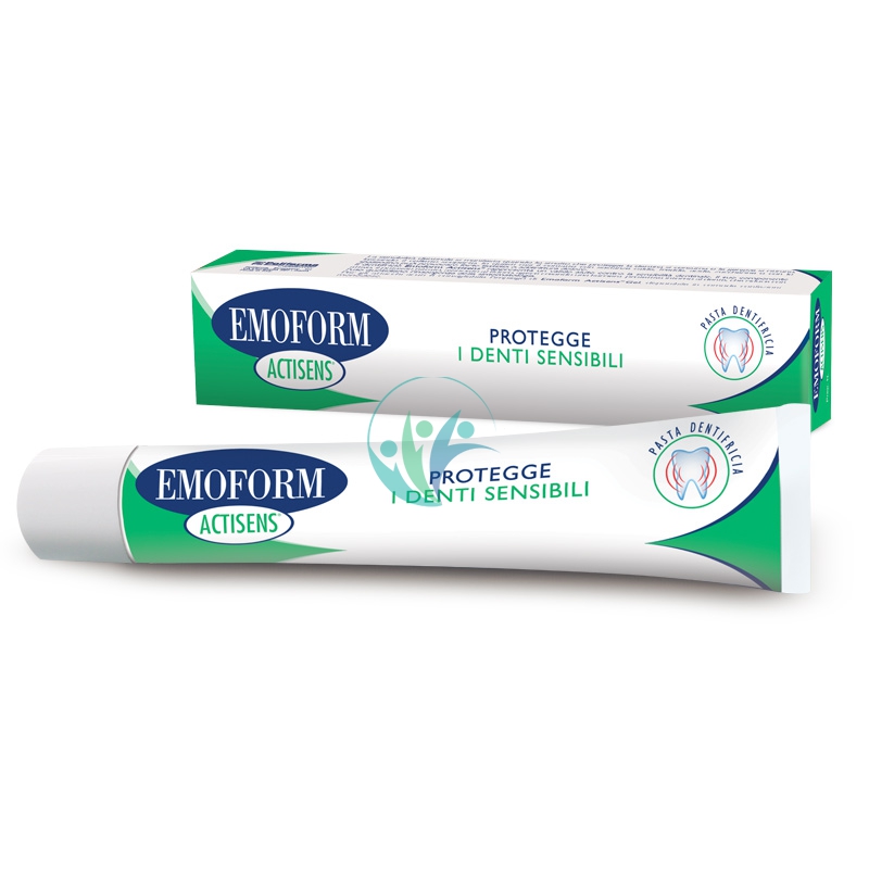 Polifarma Linea Igiene Dentale Quotidiana Emoform Actisense Dentifricio 75 ml