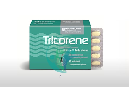 M. Antonetto Linea Capelli Donna Tricorene Integratore Anticaduta 30 Capsule