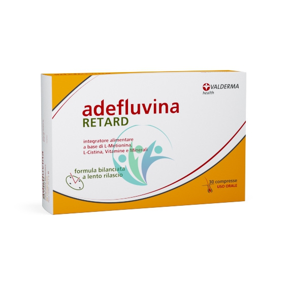 Valderma Linea Capelli Sani Adefluvina Retard Integratore Alimentare 30 Compress