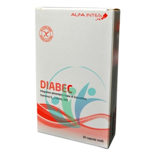 Alfa Intes Linea Antiossidanti Diabec Integratore Alimentare 20 Capsule
