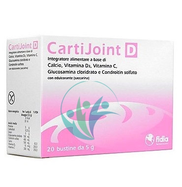 Fidia Linea Articolazioni Sane CartiJoint D 1000 Integratore Alimentare 20 Buste