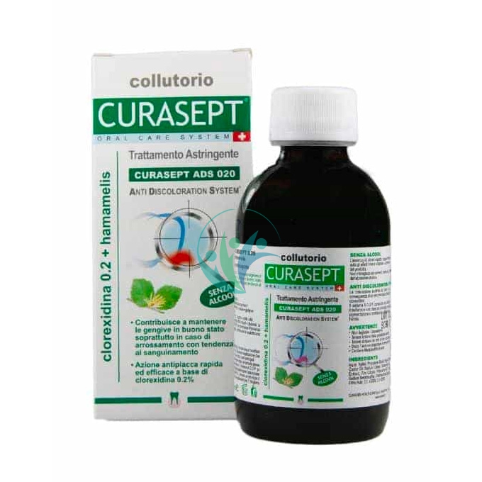 Curaden Curasept ADS Clorexidina 0,20% Collutorio Astringente 200 ml