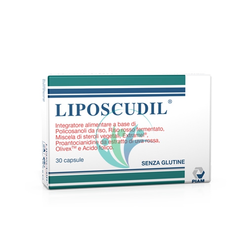 Piam Linea Colesterolo Trigliceridi Liposcudil Integratore 30 Capsule
