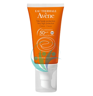 Avene Linea Solare Pelli Sensibili SPF50+ Crema Solare Senza Profumo 50 ml