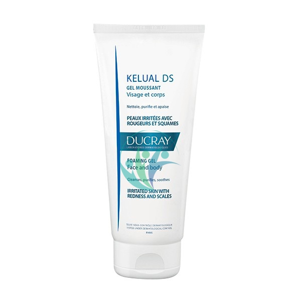 Ducray Linea Riequilibrante Kelual DS Gel Detergente Pelli Irritate 200 ml