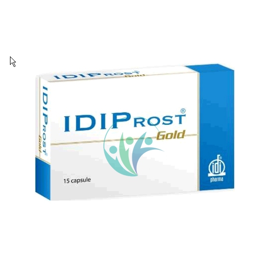 IDI Farmaceutici Linea Benessere Uomo Idiprost Gold Integratore 15 Capsule