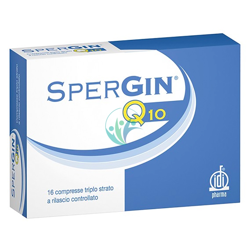 IDI Farmaceutici Linea Benessere Uomo Spergin Q10 Integratore Uomo 16 Compresse
