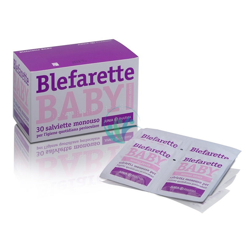 Junia Pharma Linea Igiene Occhi Blefarette Baby 30 Salviette Oculari Monouso