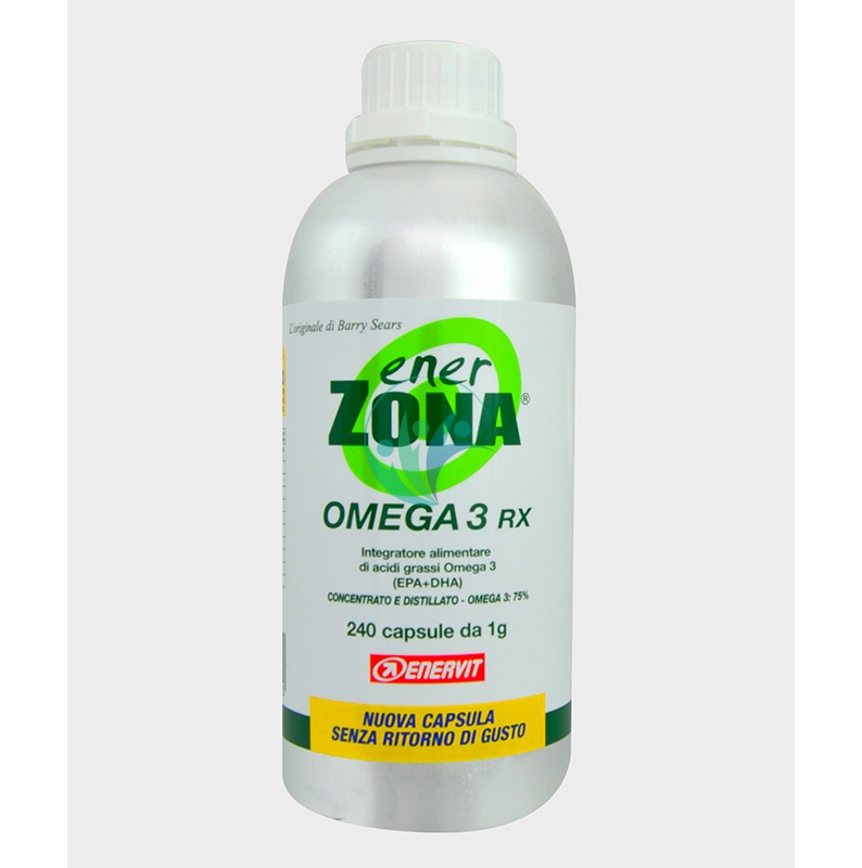 Enerzona Linea Integratori Omega3 Rx Acidi Grassi EPA DHA 240 Capsule da 1 g