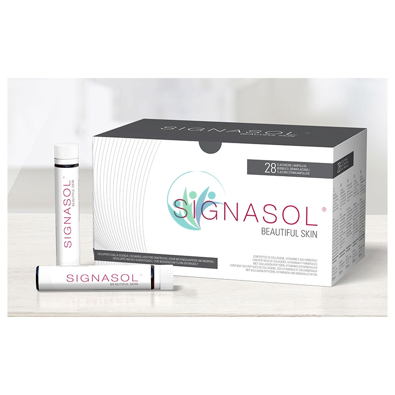 Remitan Linea Bellezza della Pelle Signasol Integratore Alimentare 28 Fiale