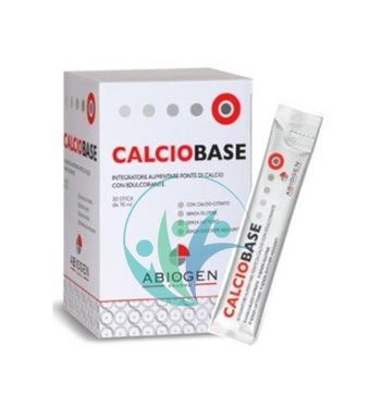 Abiogen Pharma Linea Salute Ossea Calciobase Integratore Alimentare 30 Stick