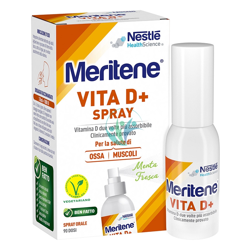 Nestl Linea Vitamine e Minerali Meritene Vita D+ Integratore Alimentare Spray