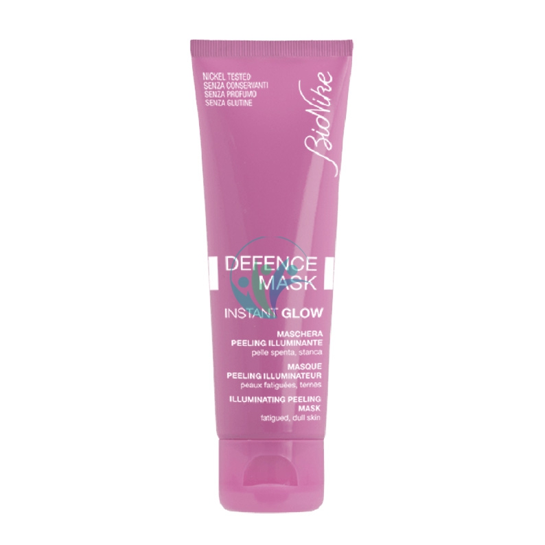 BioNike Linea Defence Mask Instant Glow Maschera Peeling Illuminante Viso 75 ml
