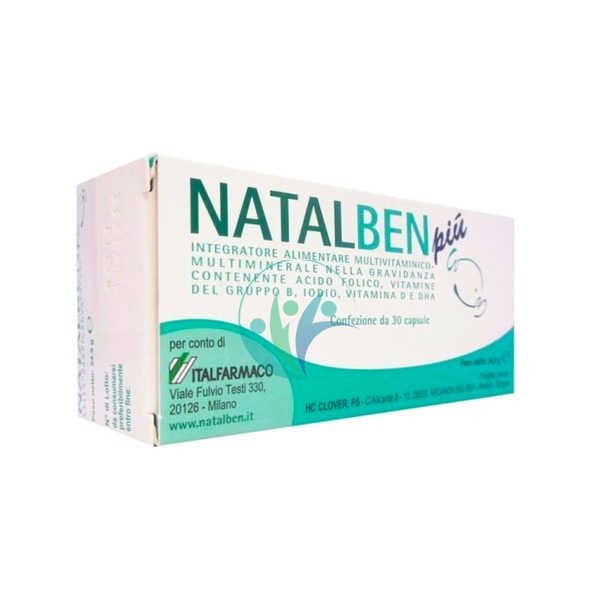 Italfarmaco Linea Allattamento Natalben Pi Integratore Alimentare 30 Capsule
