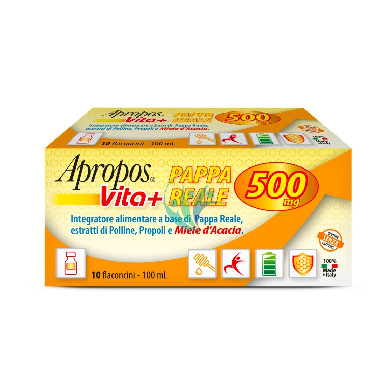 Apropos Linea Protezione Inverno Vita+ Pappa Reale 500 Integratore 10 Flaconcini