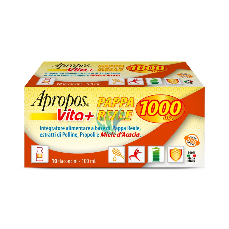 Apropos Linea Protezione Inverno Vita+ Pappa Reale 1000 Integratore 10 Flaconcin