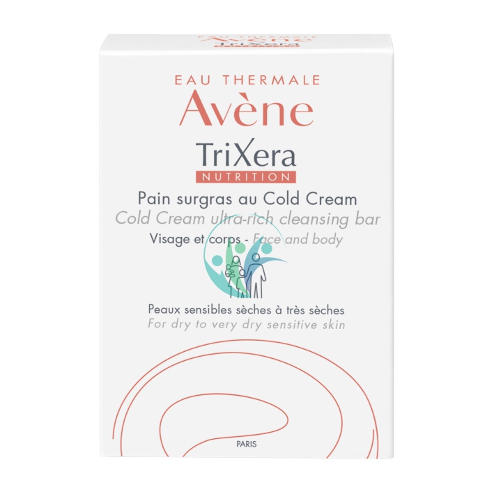Avene Linea Trixera Nutrition Pane Detergente Senza Sapone Pelli Secche 100 g