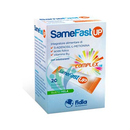 Fidia Linea Benessere Energia SameFast Up Complex Integratore 20 Buste Oro