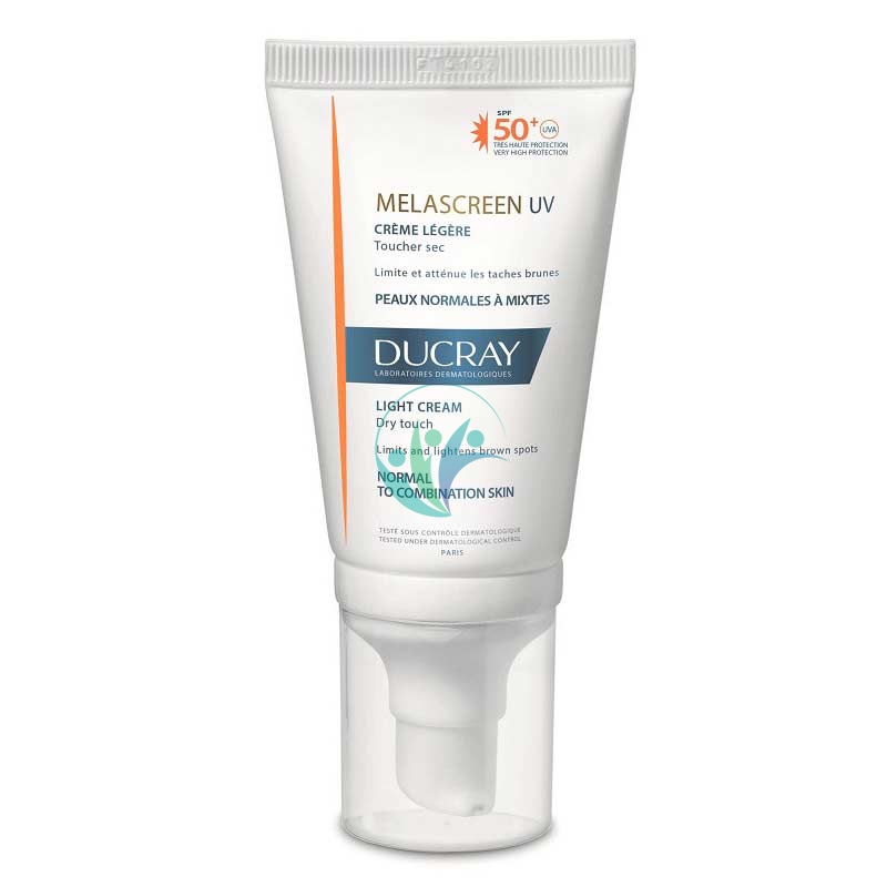 Ducray Linea Macchie Brune Melascreen UV SPF50+ Crema Leggera Pelli Miste 40 ml
