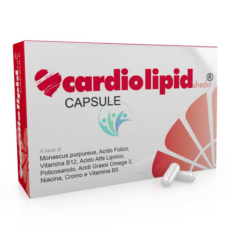 Shedir Pharma Linea Colesterolo Cardiolipid Integratore Alimentare 30 Capsule