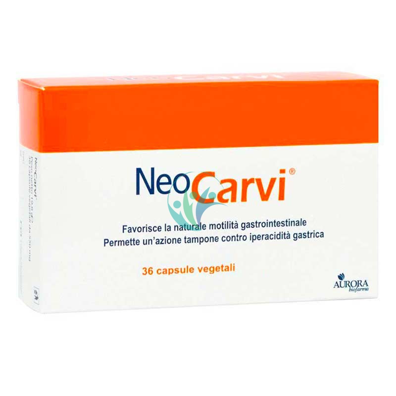 Aurora Biofarma Linea Stomaco Sano Neo Carvi Integratore Alimentare 36 Capsule