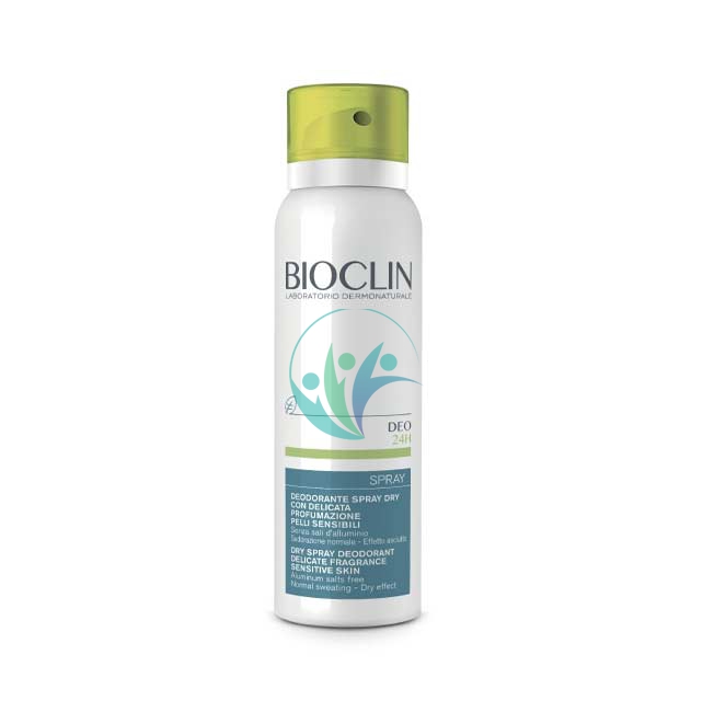 Bioclin Linea Deo 24h Spray Dry Deodorante con Profumo Leggero e Delicato 50 ml