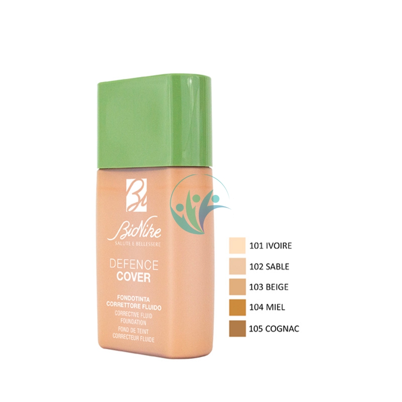 Bionike Linea Defence Color Cover Fondotinta Viso Fluido Camouflage 104 40 ml