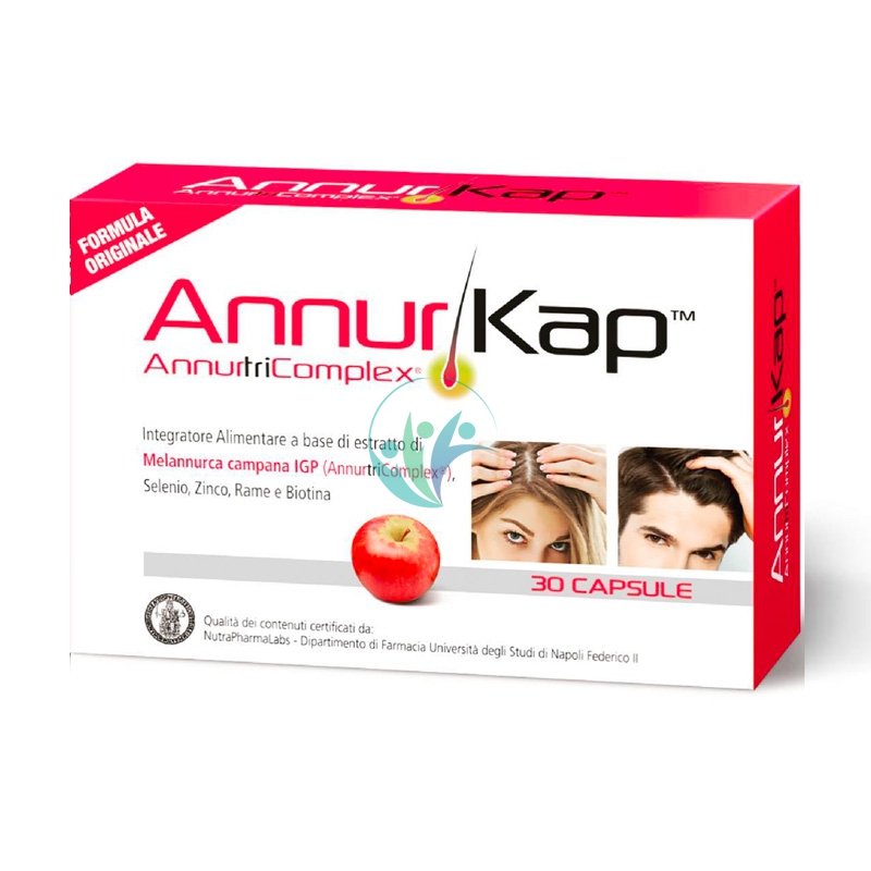 DiVa srl Linea Capelli Sani e Forti AnnurKap Integratore Alimentare 30 Capsule