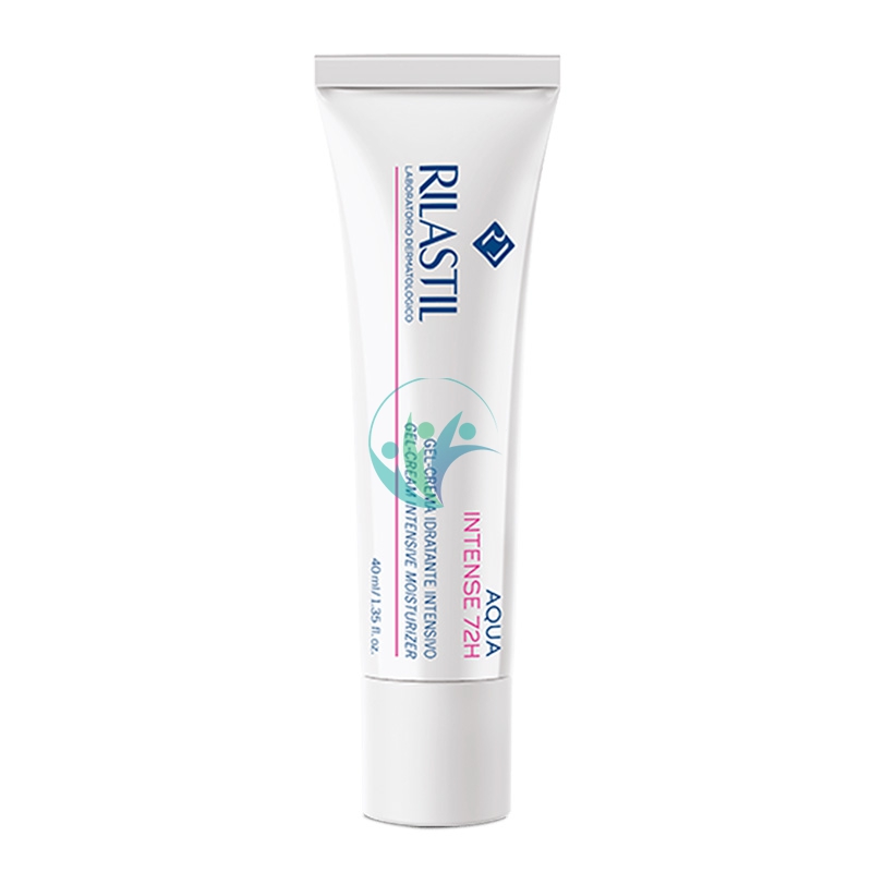 Rilastil Linea Aqua Idratazione Profonda Intense 72h Gel Crema Fresco Viso 40 ml