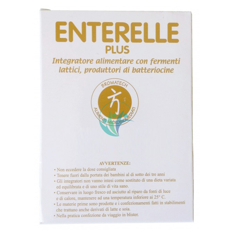 Bromatech Linea Intestino Sano Enterelle Plus Fermenti Integratore 24 Capsule