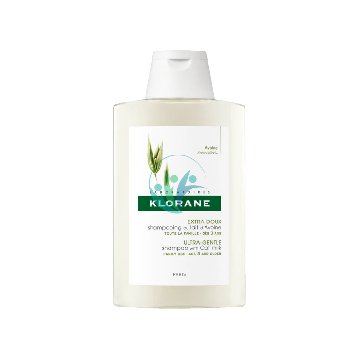 Klorane Capelli Linea Latte Avena Protettivo Districante Shampoo Delicato 400 ml