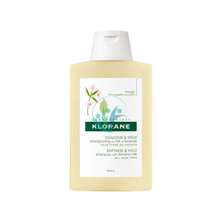 Klorane Capelli Linea Latte di Mandorla Shampoo Rinforzante Addolcente 200 ml
