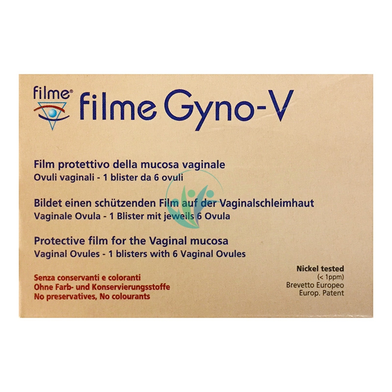 Filme Linea Dispositivi Medici Gyno Mucosa Vaginale 6 Ovuli Lubrificanti