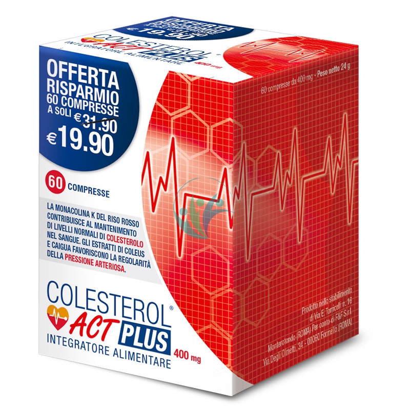 Linea Act Linea Colesterolo Colesterol Act Plus Integratore 60 Compresse