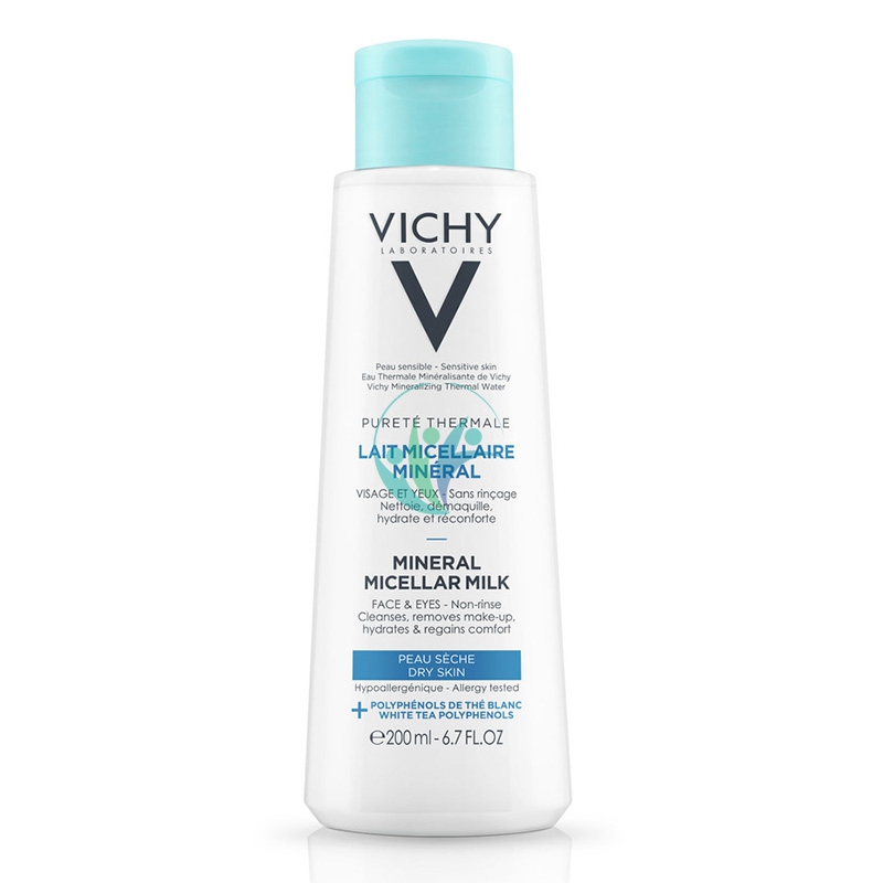 Vichy Linea Purete Thermale Viso Latte Minerale Struccante Lenitivo 200 ml