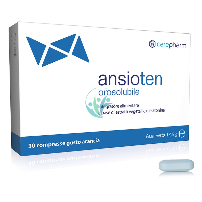 CarePharm Linea Sonno e Serenit Ansioten Integratore 30 Compresse Orosolubili