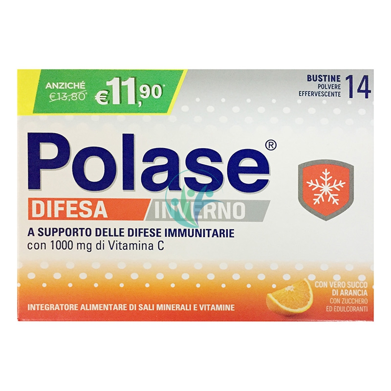 Polase Linea Vitamine e Minerali Difesa Inverno Integratore Granulato 14 Buste