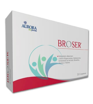 Aurora Biofarma Linea Difese Immunitarie Broser Integratore 20 Compresse