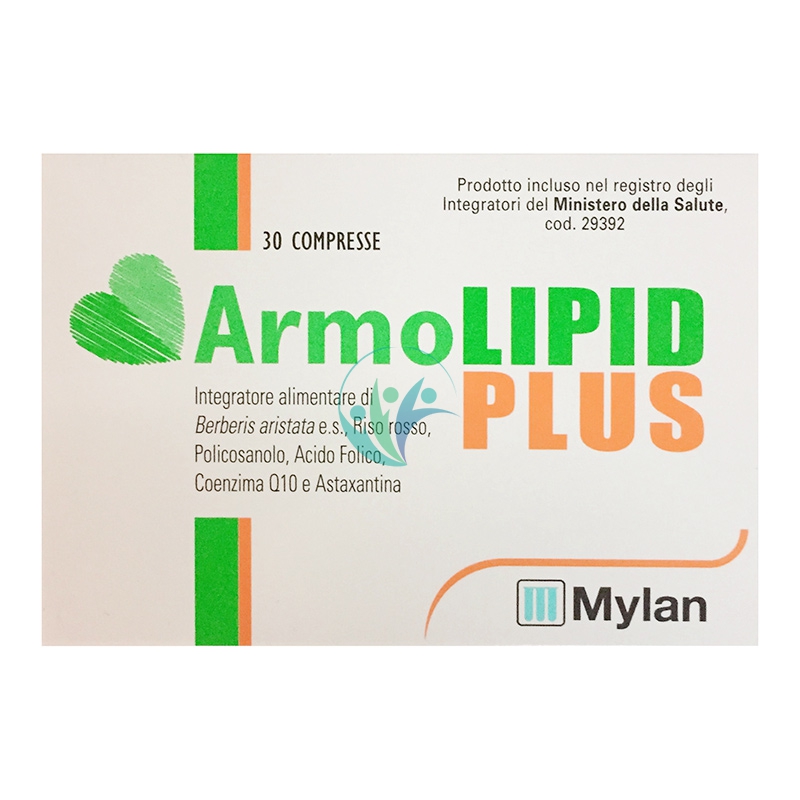 Mylan Linea Colesterolo Trigliceridi ArmoLIPID Plus Integratore 30 Compress
