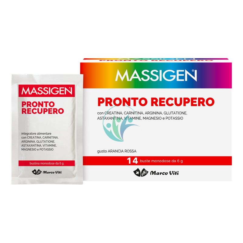 Massigen Linea Benessere Energia Pronto Recupero Integratore Alimentare 18 Buste