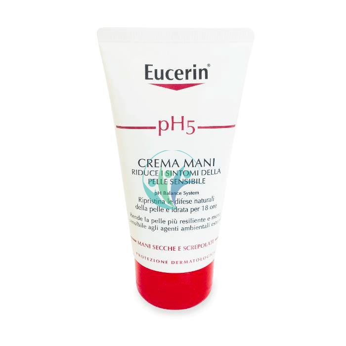 Eucerin Linea pH5 Crema Mani Idratante Delicata Pelle Sensibile 75 ml